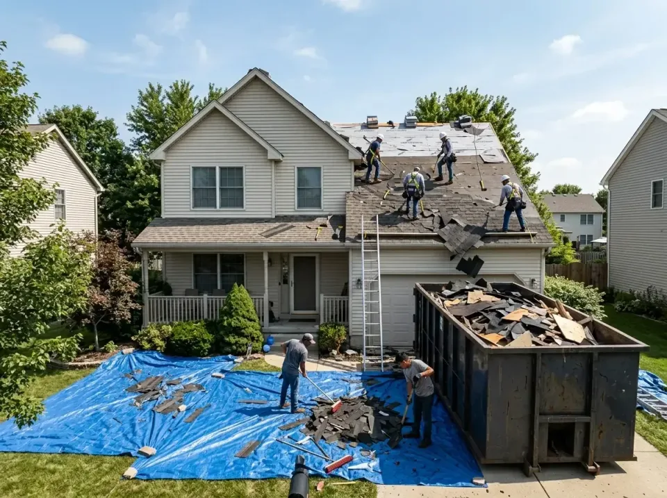roof-replacement-debris-remova-004 — frequently asked questions, Cheapest Dumpster Rentals in Oswego, IL